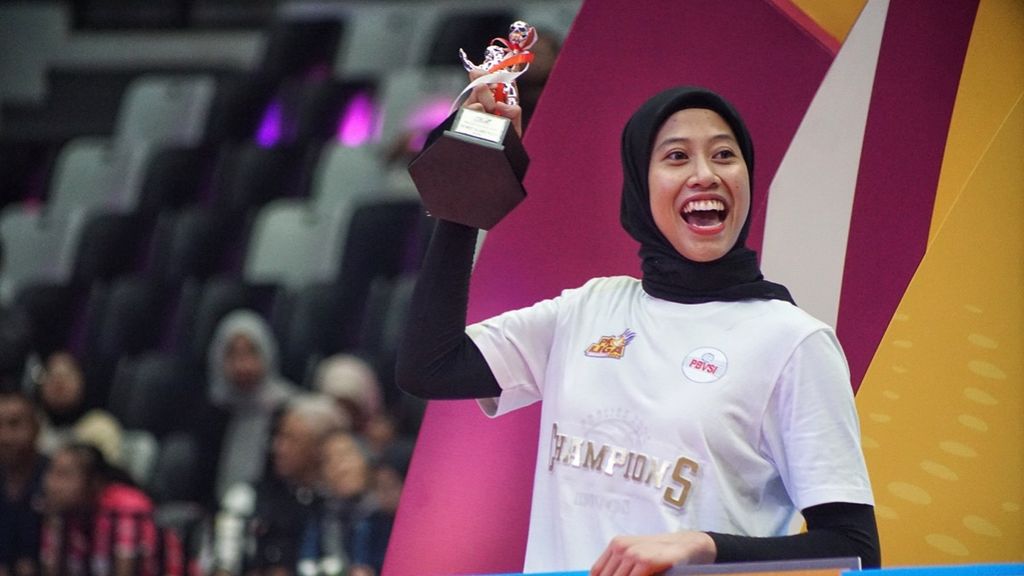 Megawati Raih Juara dan MVP Proliga 2024, Red Sparks Beri Ucapan Selamat