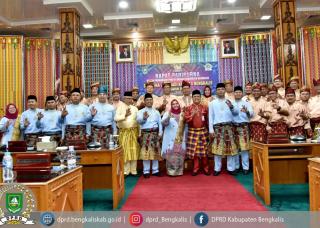 DPRD Kabupaten Bengkalis Gelar Rapat Paripurna HUT Kabupaten Bengkalis ke-510